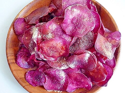紫芋チップス